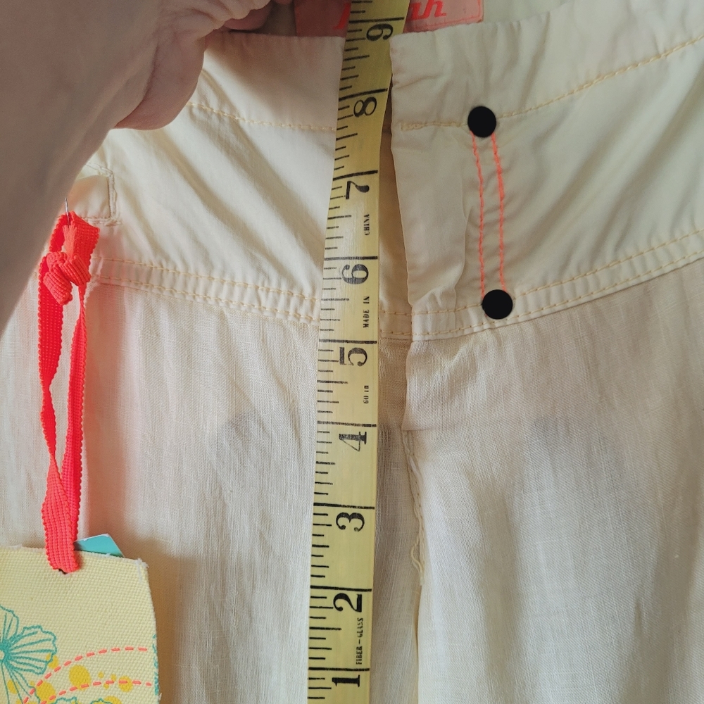 Y2K Killah Deadstock Low Rise Cotton Pants Yellow 28 - Picture 13 of 15